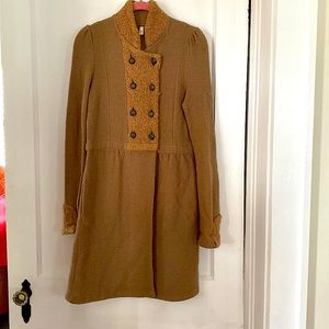Wool camel coat